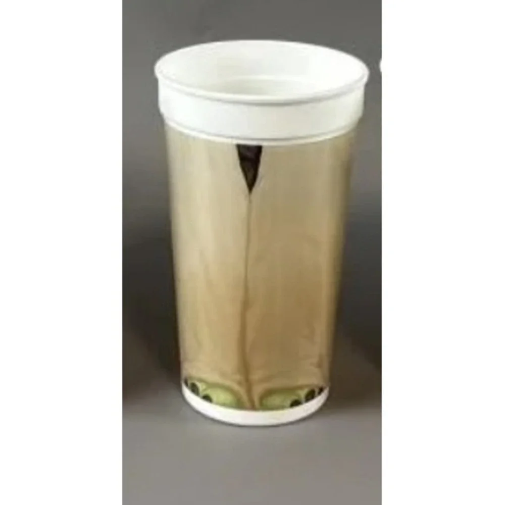 Star Wars Yoda Plastic Tumbler Cup with Yoda Head Piece Lid Collectible